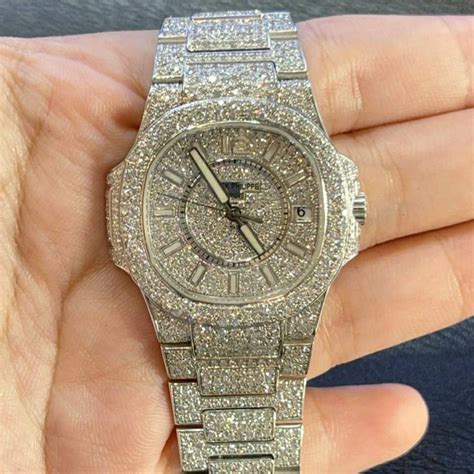 fake diamond mens watches|vvs moissanite diamond watch.